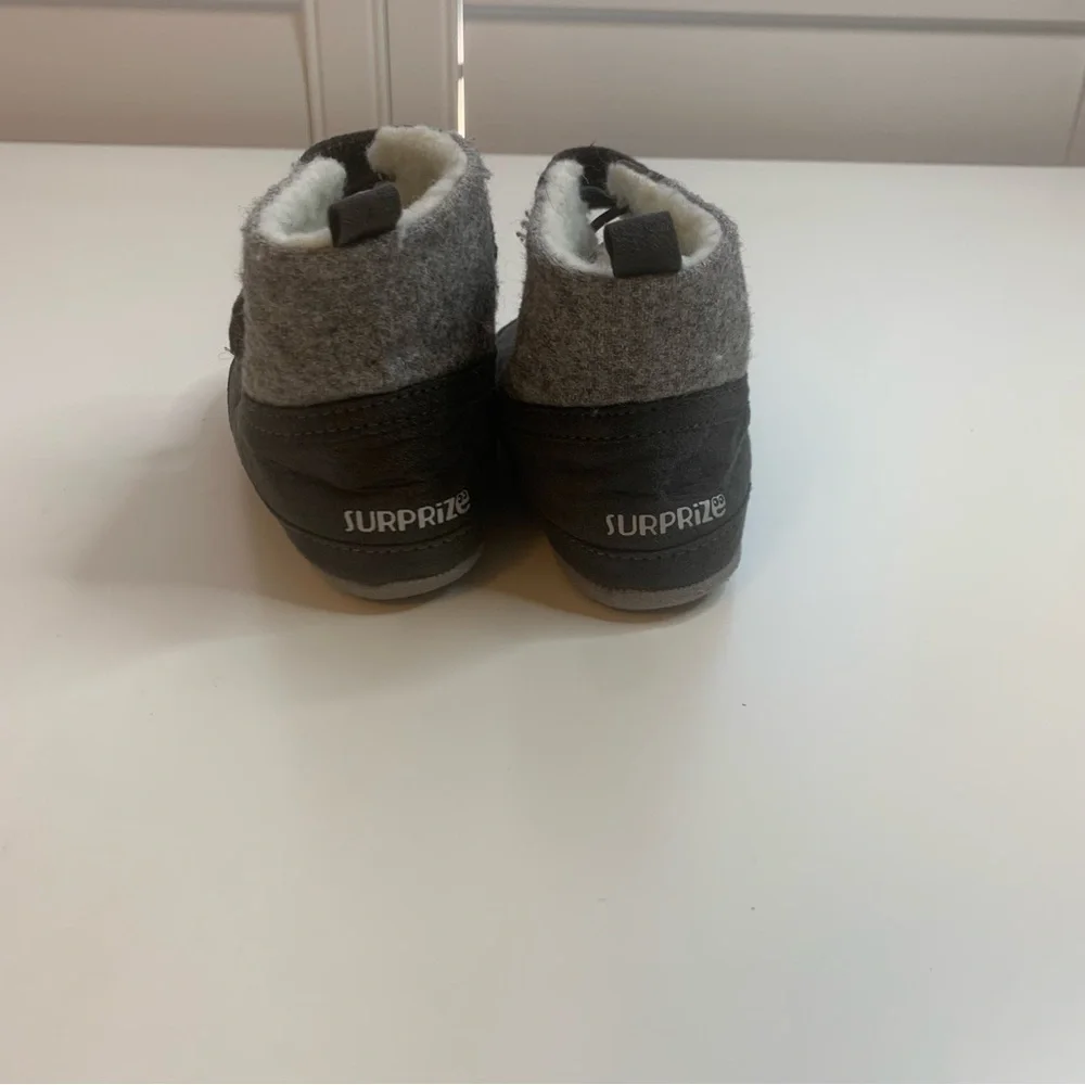 Stride Rite Black Kids Boots